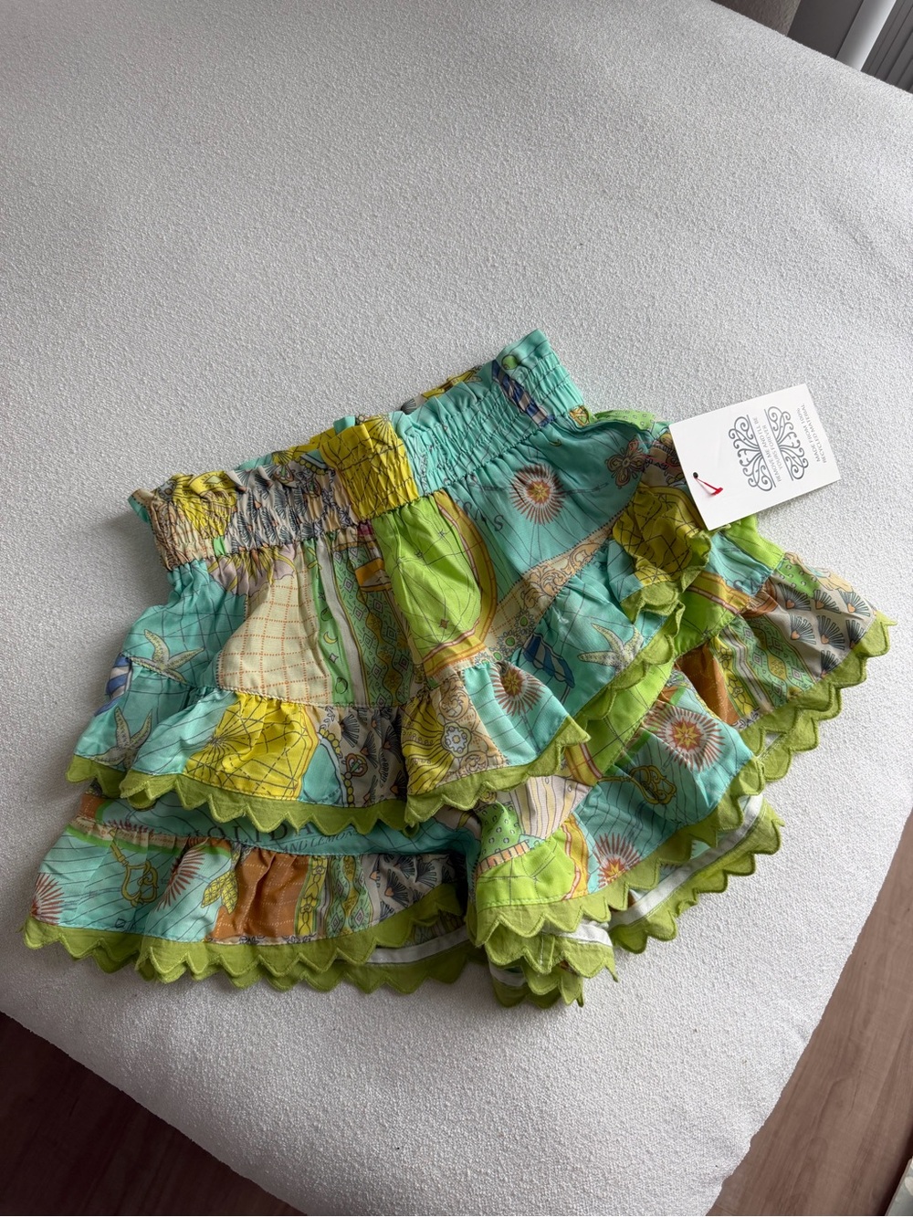 Never Fully Dressed Isla Ruffle Shorts